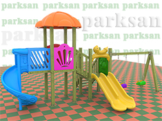 Ahşap Çocuk Oyun Parkı  (Klasik Seri) - 51603