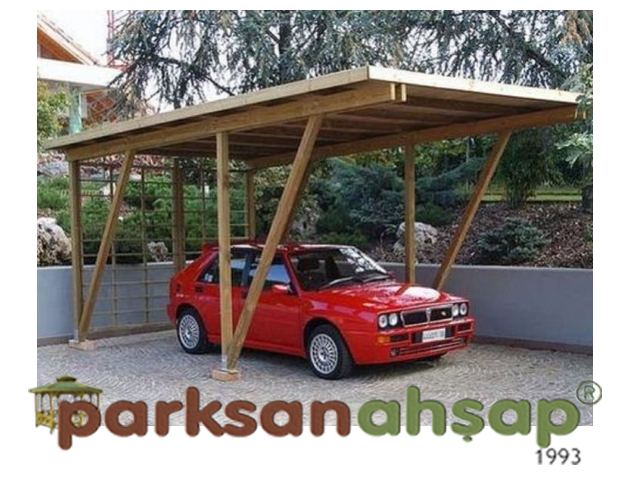 71001 Parksan Ahşap – Araba Otoparkı Sundurma (Ahşap)